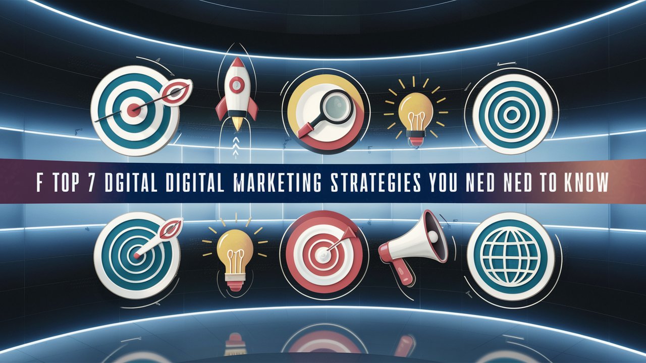 Top 7 Digital Marketing Strategies You Need to Know